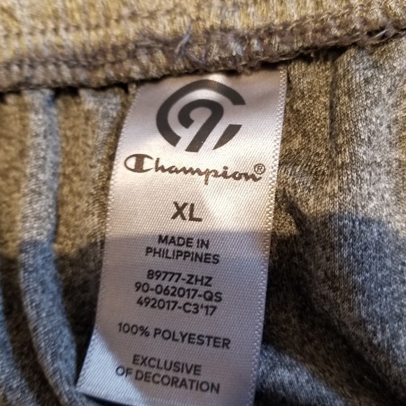 Champion Men's Athletic Workout Shorts Grey Loose Fitting Size XL - Picture 9 of 9